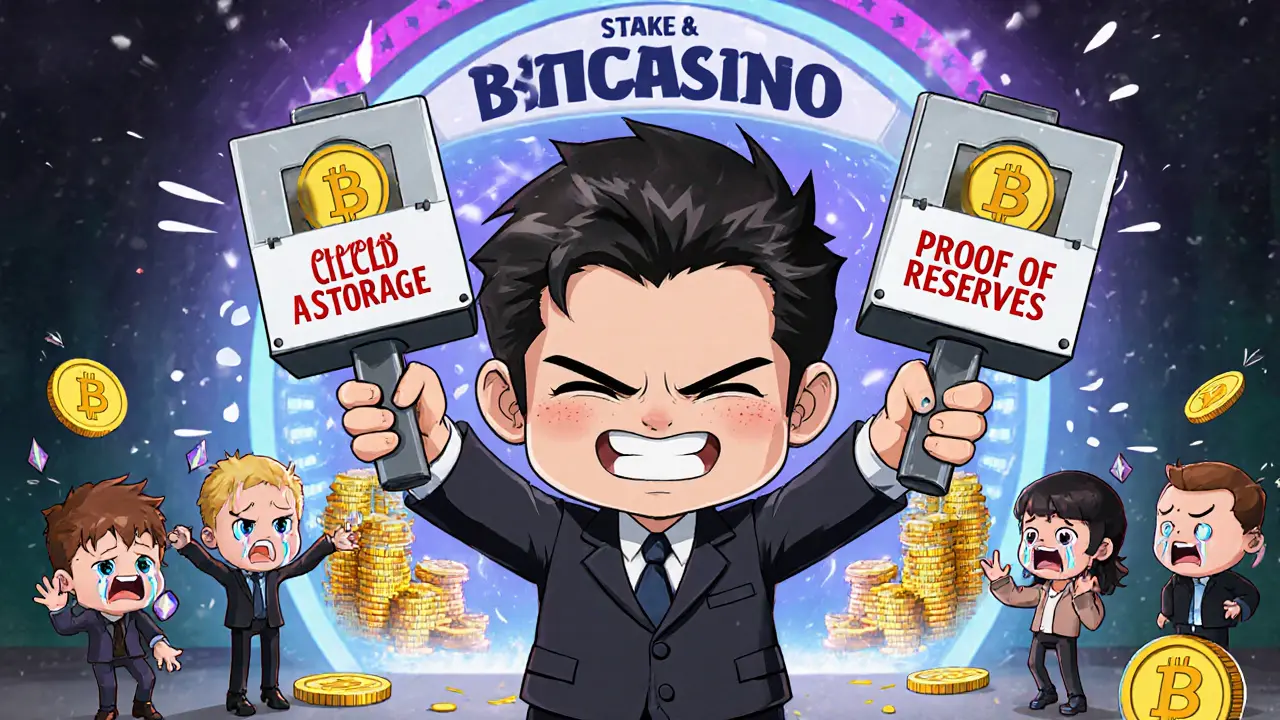 Villainous founder David Smillie draining fake cold storage funds into gambling portals.