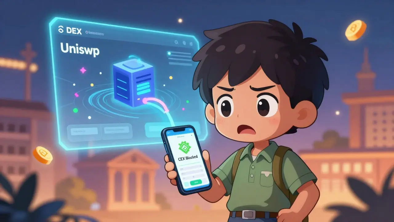 CEX vs DEX: How Geographic Restrictions Affect Crypto Trading Around the World