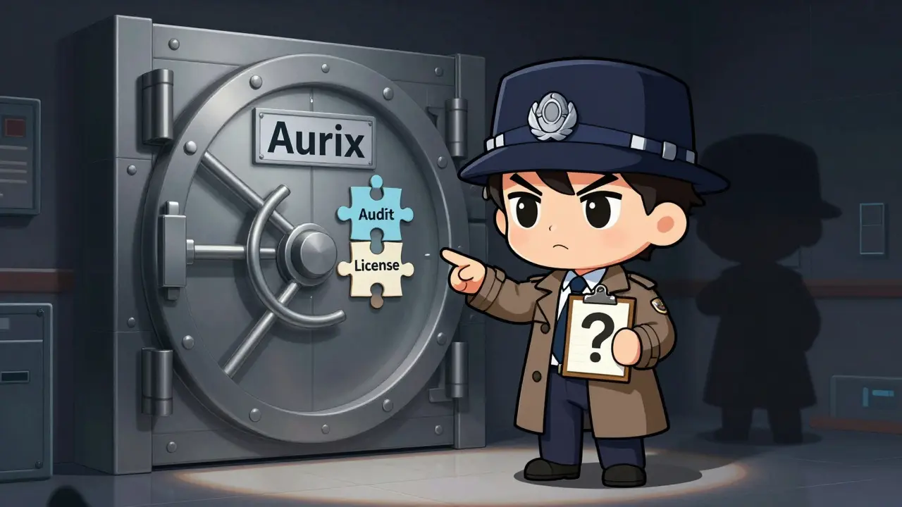 Chibi detective investigating security risks and missing audits