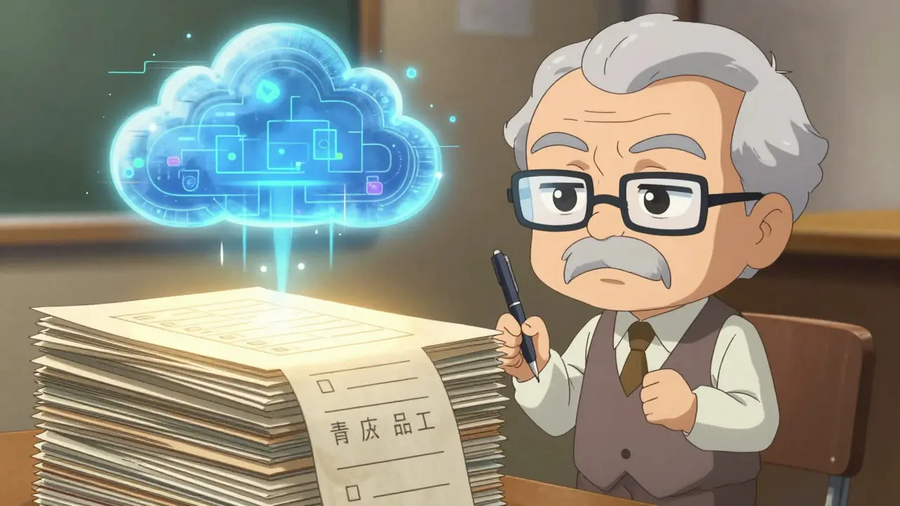 Chibi expert preferring secure paper ballots over digital clouds