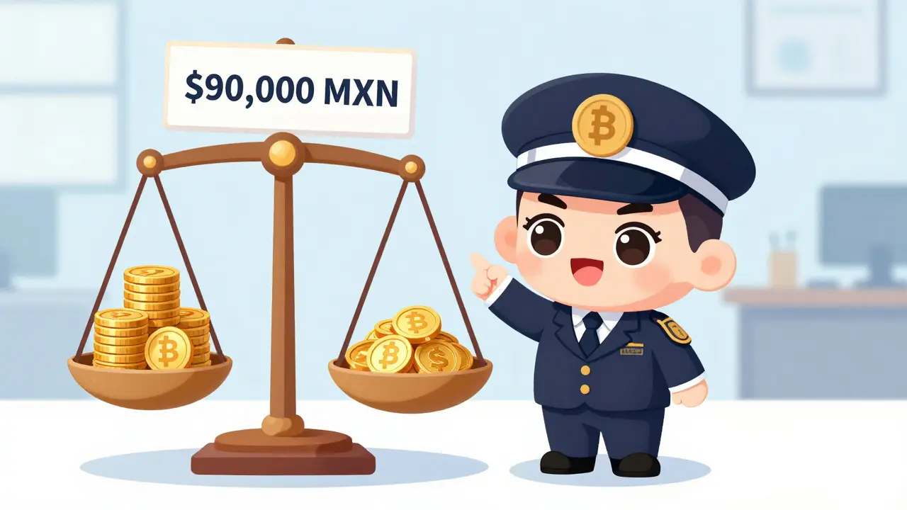Chibi tax official showing gain thresholds
