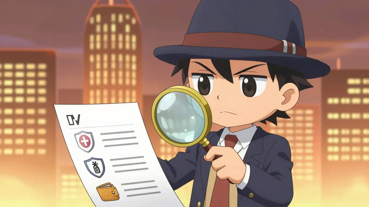 Chibi detective checking a security list for choosing a safe crypto exchange